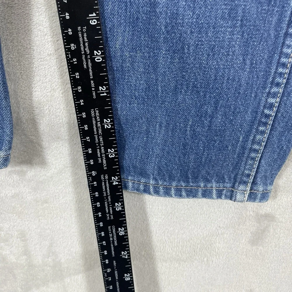 Vtg 60s Sanforized Blue Bell Wrangler Maverick Jeans Kids 10 24x24 Repaired True